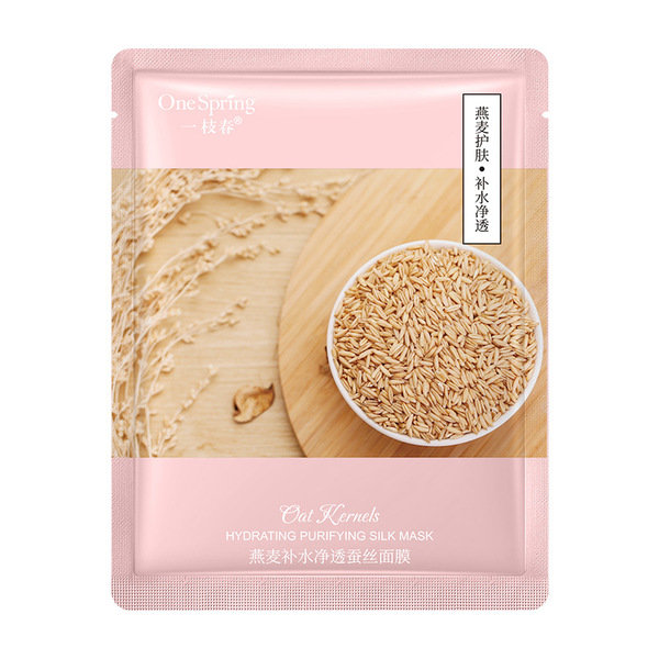 Picture of One Spring Oat Kernels Hydrating Purifying Silk Mask 25g