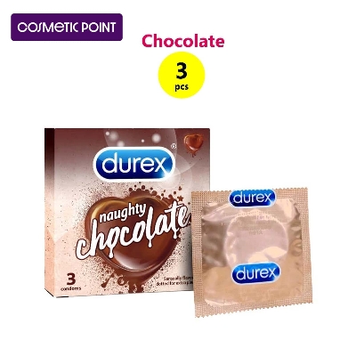 Picture of Durex - Extra Thin Intense Chocolate Flavored Condom - Single Pack - 3x1=3pcs