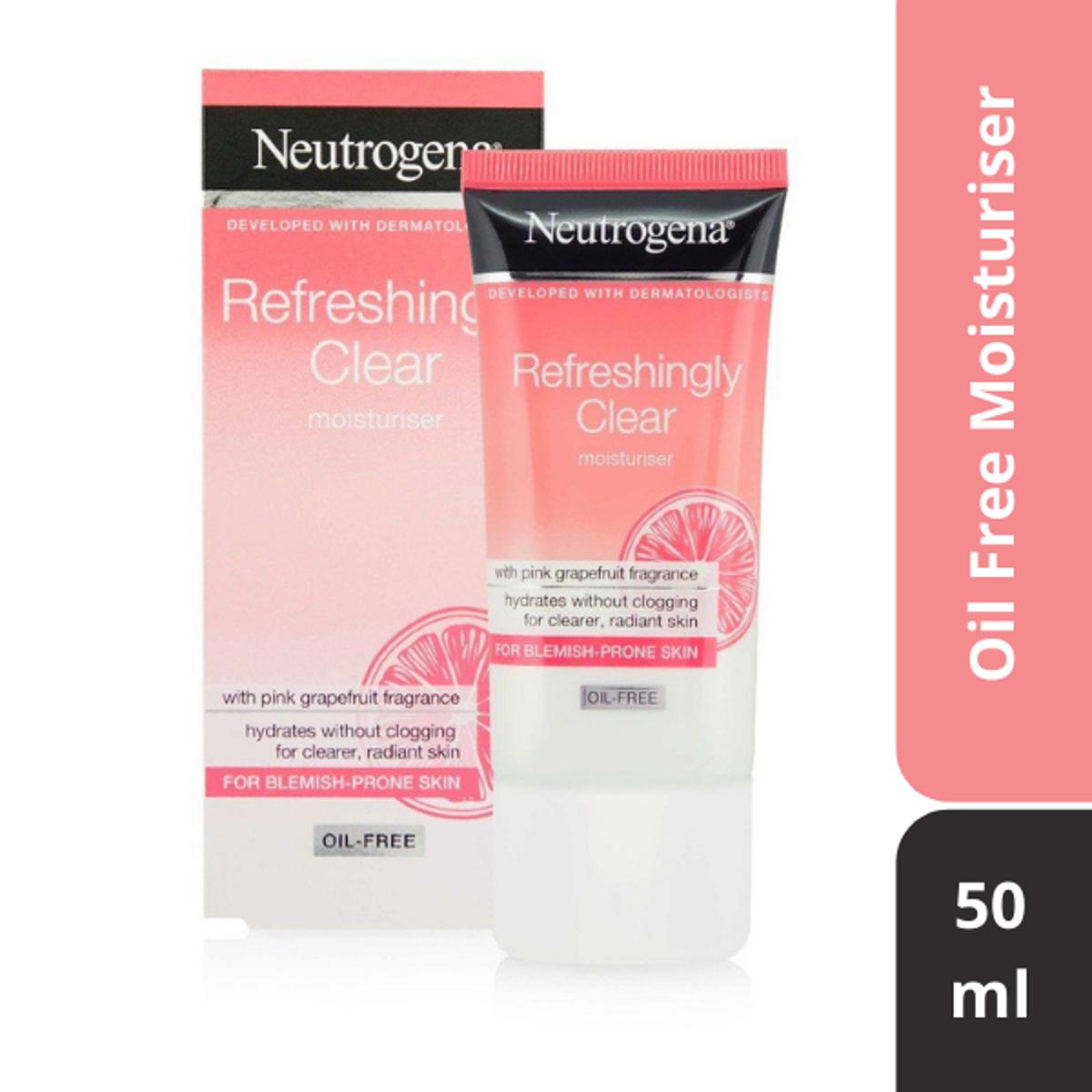 Picture of Neutrogena Refreshingly Clear Oil Free Moisturiser,50g