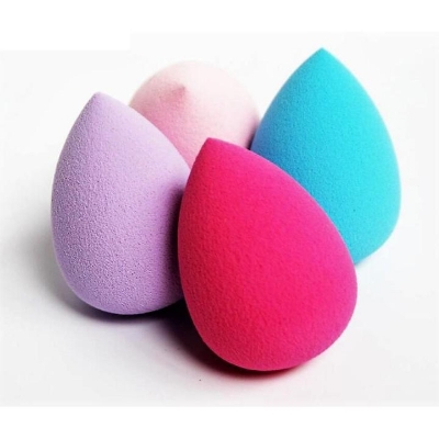 Picture of Power Puff Lates Free Face Blender Sponge 1pcs Makeup Puff (Multicolor)