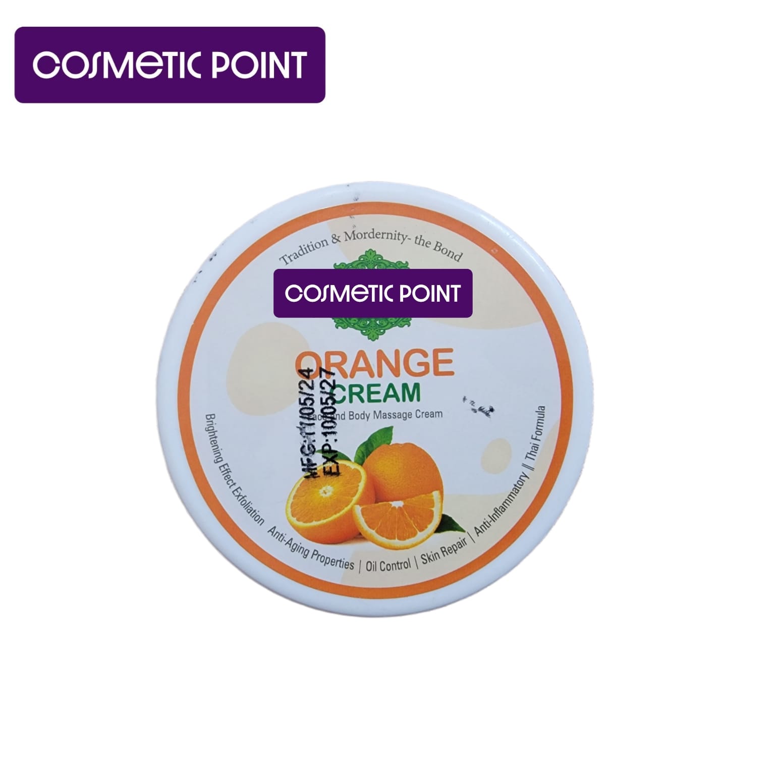 Picture of Orange Face and Body Massage Cream 200gm