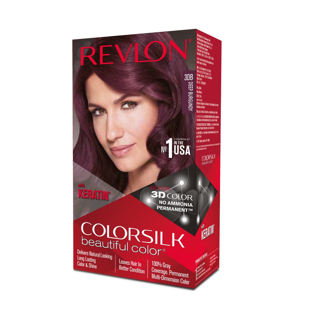 Picture of Colorsilk Hair Color DEEP BURGUNDY 3DB  (40ml+40ml+11.8ml)