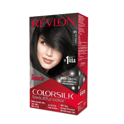 Picture of Colorsilk Hair Color SOFT BLACK 1WN (40ml+40ml+11.8ml)
