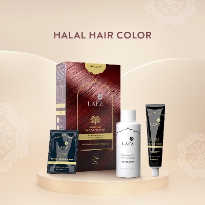 Picture of Halal Permanent Hair Color Cream Burgundy