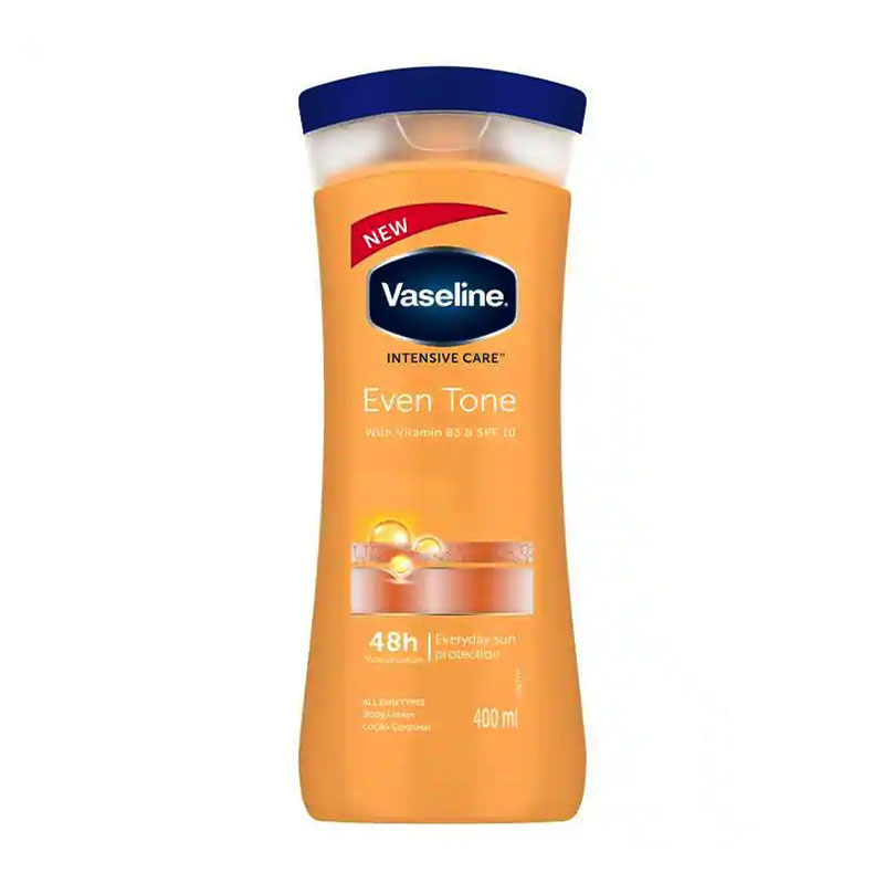 Picture of Vaseline Intensive Care Body Lotion 400ml Even Tone with Vitamin B3 & SPF10 for All Skin Types