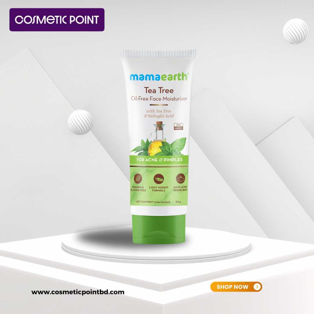 Picture of Mamaearth Tea Tree Oil Free Moisturizer - 80 ml