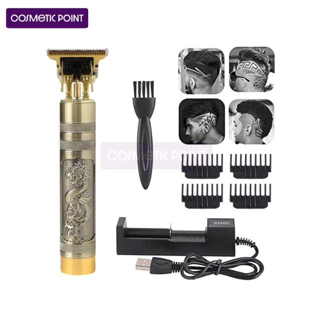 Picture of Vintage T9 Hair Cutting Machine Hair Trimmer Electric Hair Clippers Shaver Beard Trimmer Men Hair Cutting T Style Machine Rechargeable Hair Trimmer - Trimmer