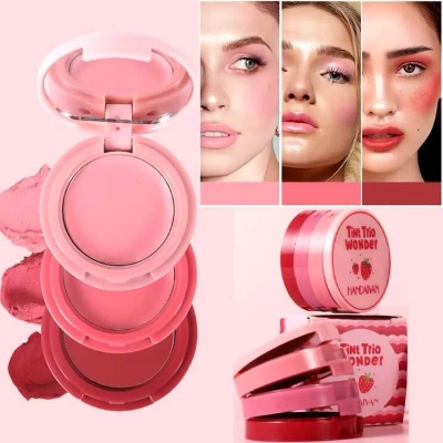 Picture of Handaiyan Tint Trio Wonder 3 in 1 Lip & Cheek Cream Tint 3g