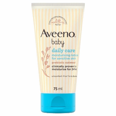 Picture of Aveeno Baby Daily Care Moisturising Lotion (Sensitive Skin) 75ml