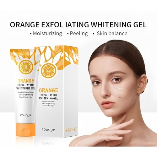Buy Pouqur Orange Exfoliating Whitening Gel 50g best Price in Bangladesh 