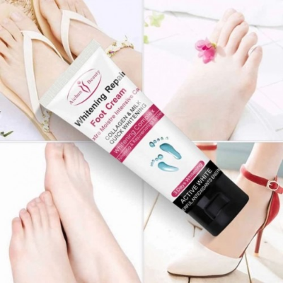 Buy Aichun Beauty Foot Whitening Cream Moisture Collagen & Milk Massage Cracked Heels 100g best Price in Bangladesh 