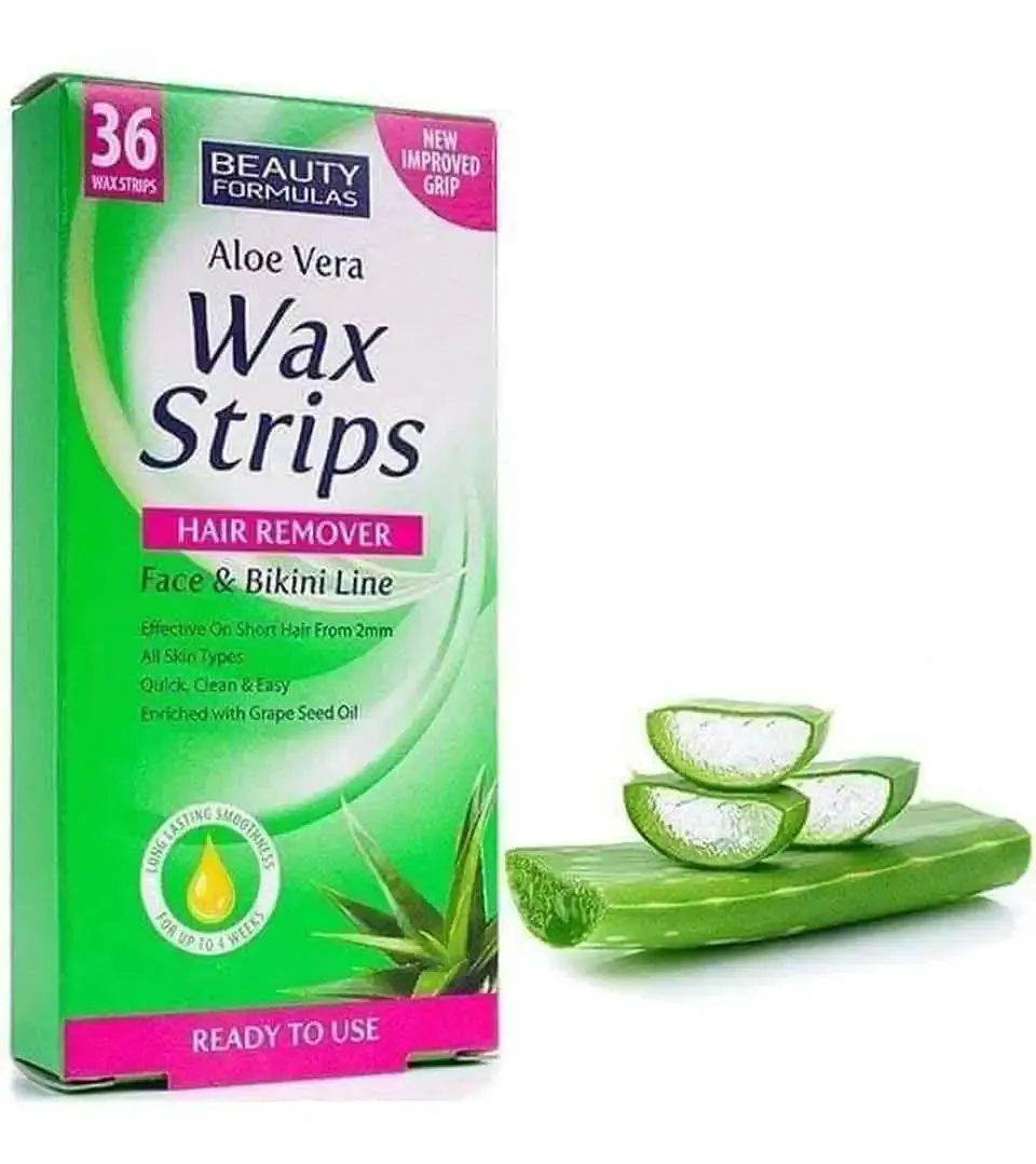 Buy BEAUTY FORMULAS Face and Bikini Line Wax Strips-36 Strips best Price in Bangladesh 