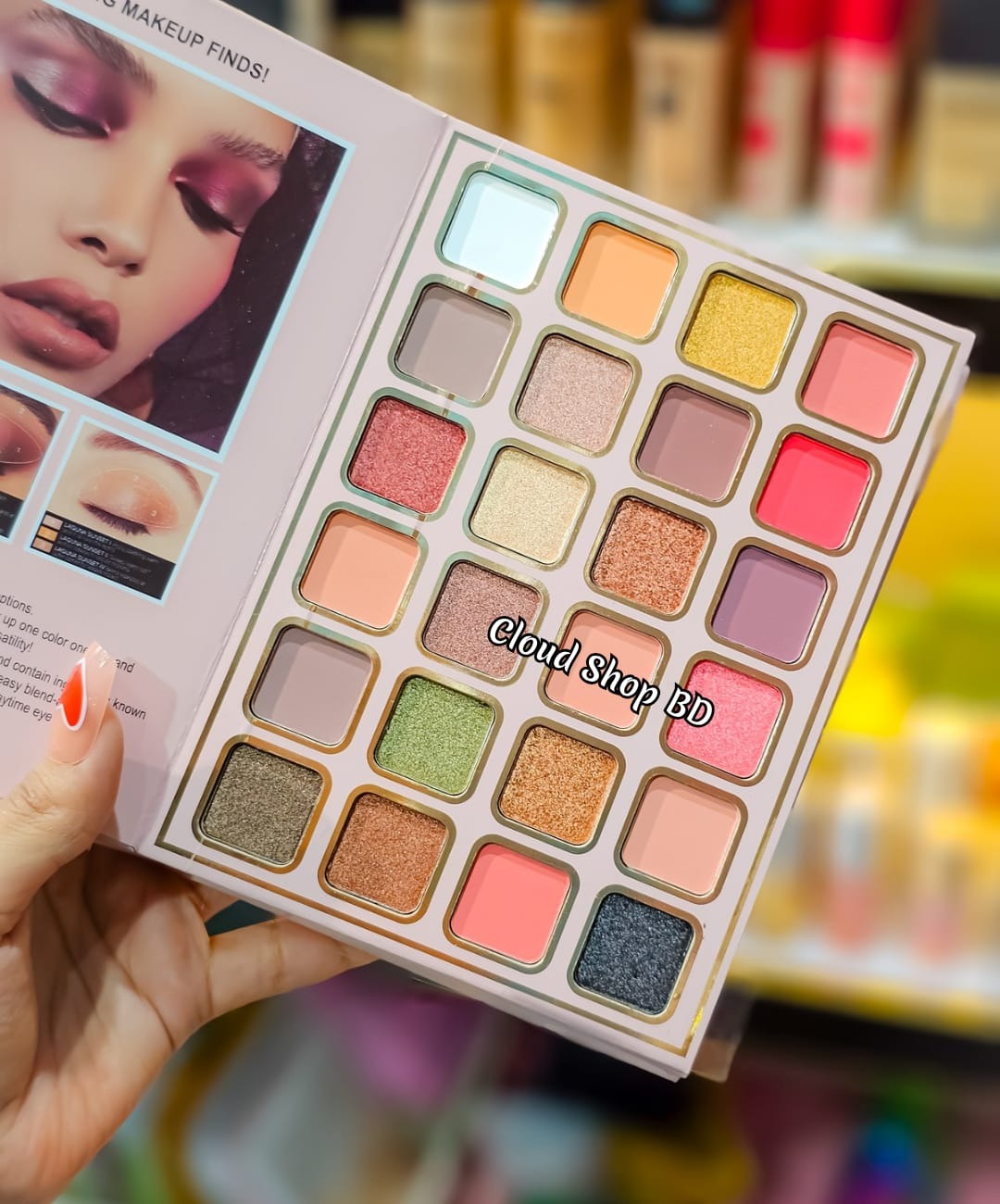 Buy IGOODCO Fashion 5 In 1 Makeup Book Palette best Price in Bangladesh 