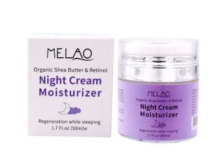 Buy Melao Organic Shea Butter & Retinol Night Cream Moisturizer 50ml best Price in Bangladesh 