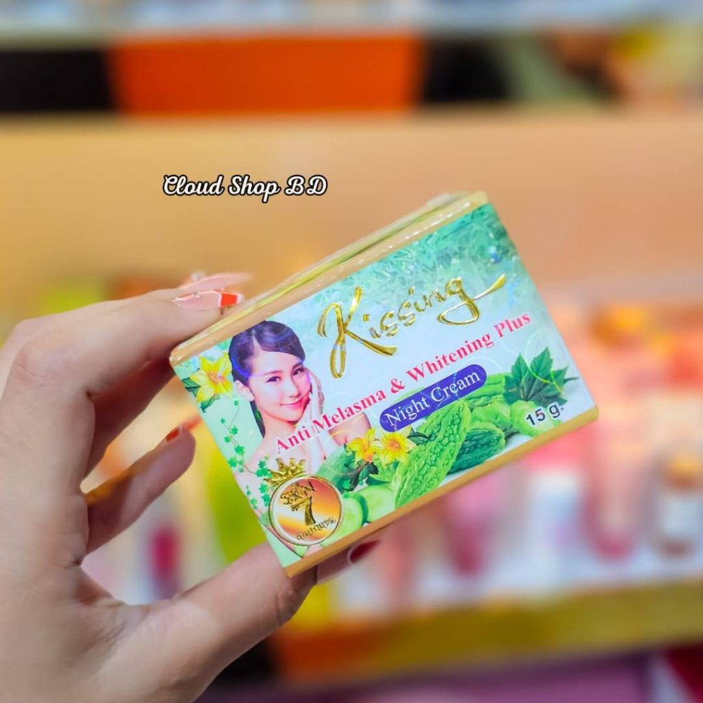 Buy Kisseng Anti Melasma & Whitening Plus Night Cream – 15g best Price in Bangladesh 