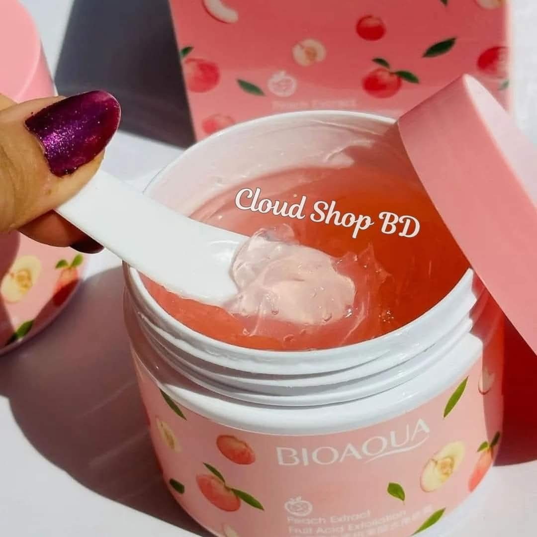 Buy Bioaqua Peach Extract Fruit Acid Exfoliation – 140g at best Price in Bangladesh 