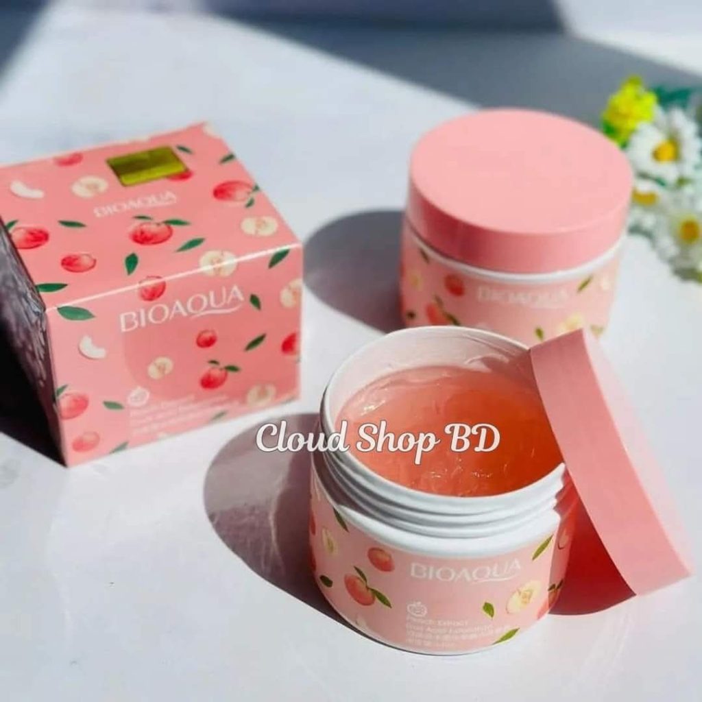 Buy Bioaqua Peach Extract Fruit Acid Exfoliation – 140g at best Price in Bangladesh 