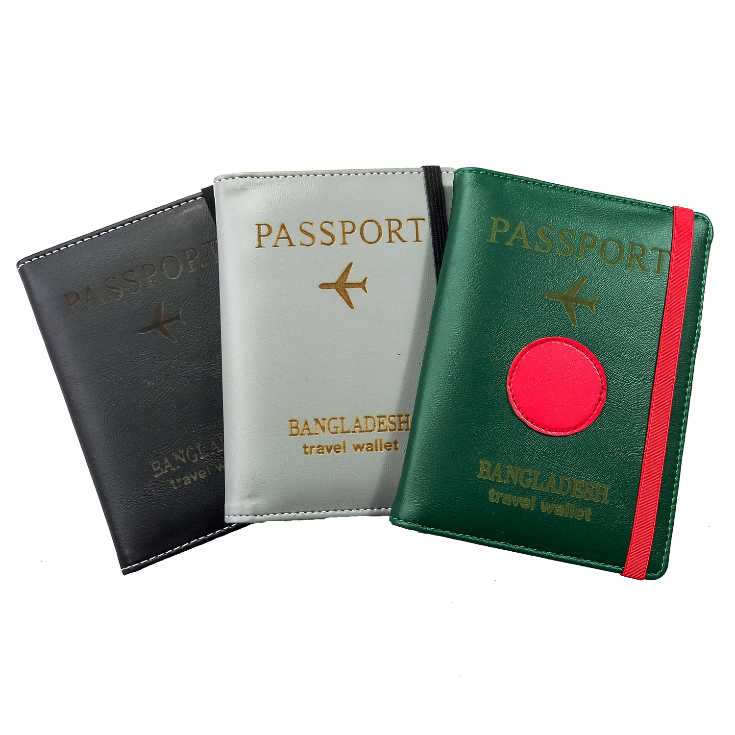 Picture of Multifunction P-assport Cover PU Leather Fashionable P-assport Bag P-assport Holder Frosted PU Leather Travel Bag Wallet Ticket Holder Organizer for Men and Women