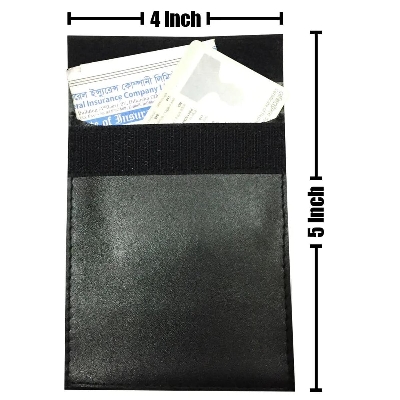 Picture of 100% Leather and Waterproof Bike Documents Holder for Bikers