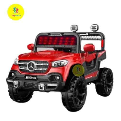 Picture of New Children’s Off-Road Electric Vehicle B615 – 12V Battery Powered Ride-On Jeep with Full Vehicle LED Lights, Music & Remote Control