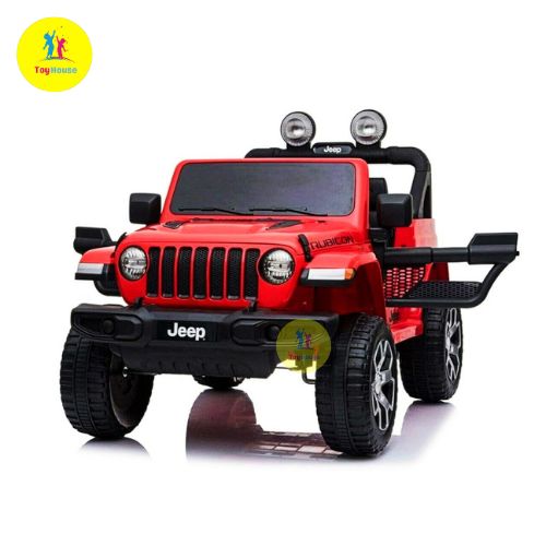 Picture of Rechargeable Electric Ride-On Jeep V300 for Kids – 12V Battery Powered Children’s Car with Remote Control, LED Lights & Music