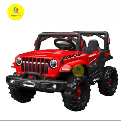 Picture of Rechargeable Electric Ride-On Jeep V300 for Kids – 12V Battery Powered Children’s Car with Remote Control, LED Lights & Music