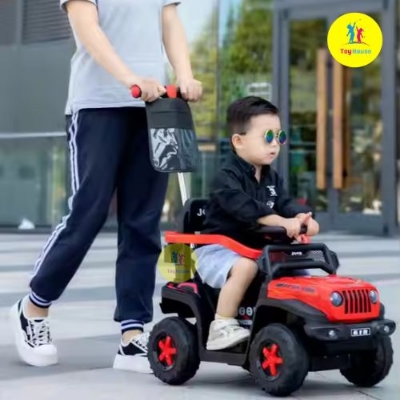 Picture of Sweet Cherry Oslo Push Car B616T – Baby Ride-On Push Car with Backrest, Steering Wheel & Under-Seat Storage – Kids Push Ride Car