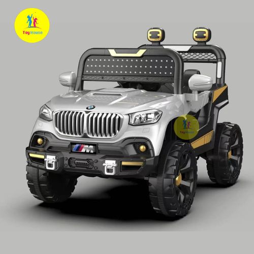 Picture of BMW Style Kids Electric Jeep B617 – 12V Ride-On Battery SUV Car with Remote Control, LED Lights & Music