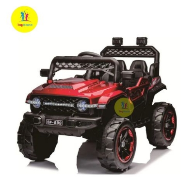 Picture of New 4X4 Kids Electric Ride-On Car – Battery Powered Passenger SUV Vehicle with Remote Control, LED Lights & Music – Electric Jeep for Children Ssf699
