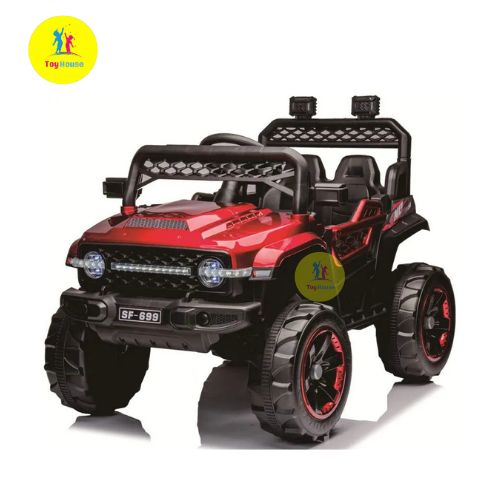 Picture of New 4X4 Kids Electric Ride-On Car – Battery Powered Passenger SUV Vehicle with Remote Control, LED Lights & Music – Electric Jeep for Children Ssf699