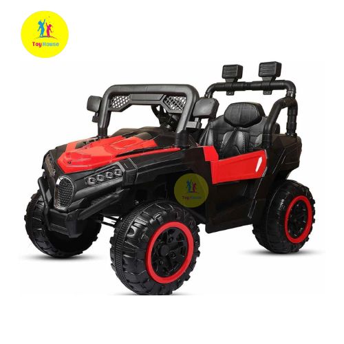 Picture of MDX 909 Electric Ride-On Jeep for Kids – 12V Battery Operated SUV Car with LED Lights, Music & Remote Control – Kids Jeep Car