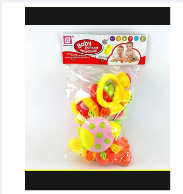 Picture of Funny Little toy Baby Play Plastic Toy JHUNJHUNI Set-5pcs