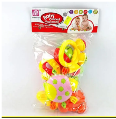 Picture of Funny Little toy Baby Play Plastic Toy JHUNJHUNI Set-5pcs