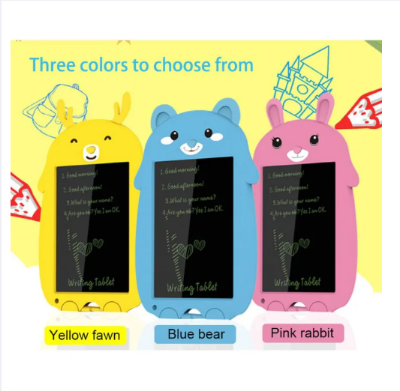 Picture of Cartoon Style High Quality Multicolor Display LCD Drawing Writing Tablet for Kids & Adults with Pen Erasable Colorful E-writer Digital Memo Pad