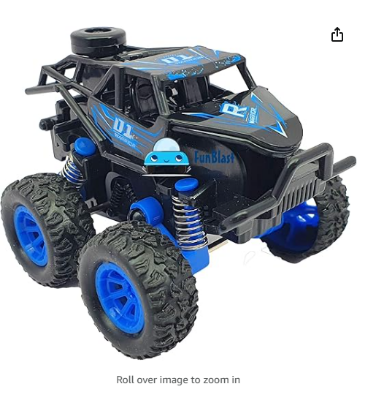 Picture of Remote Control Off-road Vehicle, One-key Demonstration Spray RC Vehicle, 2.4G Electric High-speed Racing Car, 6WD Bigfoot Climbing RC Truck