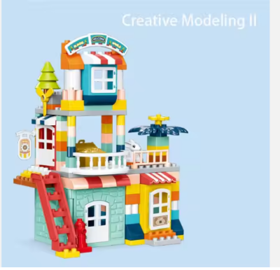 Picture of 3in1 City Series Aviation Cargo Plane Helicopter Airport Airbus Airplane Control Tower DIY Building Blocks Toy Set Kids Boy Gift KankongAgu