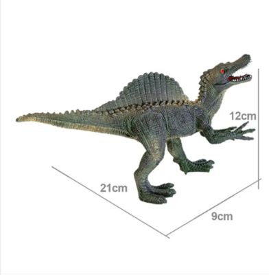 Picture of Oenux Jurassic Dinosaurs Indominus Rex Mosasaurus Saichania Dilophosauridae Spinosaurus Model Action Figures Collection Kid Toy Superman