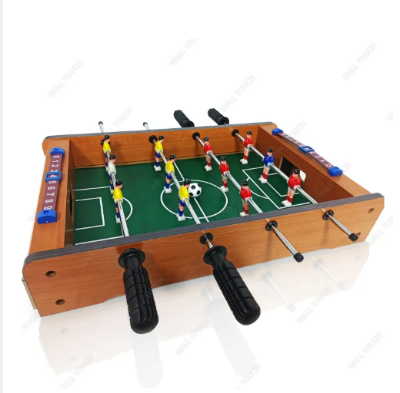 Picture of Tabletop Foosball Table- Portable Mini Table Football for Adults and Kids (20x12x4 Inch) (im_foosball) - Multicolour
