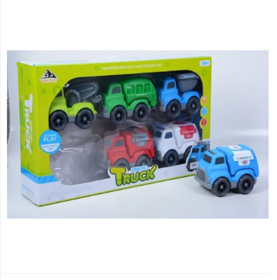 Picture of Friction Vehicle[6pcs] Mini Car - Multicolor