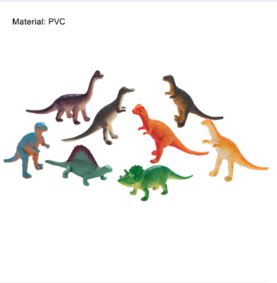 Picture of 12Pcs/ 24Pcs Dinosaur Toys Cognitive Ability Burrs-free Smell-less Mini Dinosaur Figure Toys Set for Children