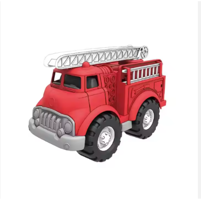 Picture of Big Plastic Toy Fire Truck For Toddlers Boys And Girls Fireman Engine Vehicle -169716928