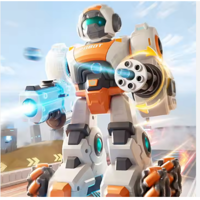 Picture of Wholesale Remote Programmable Control Robot Walking and Talking Intelligent Robot Toy With Spray Function