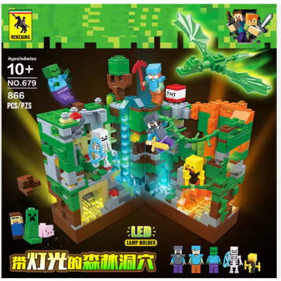Picture of Big City Minecraft Fun Building Toys for Kids Join Construction with Big Minecraft City