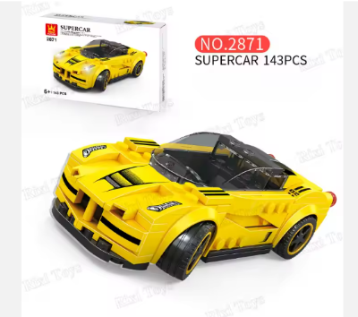 Picture of Speed Champion Sets City Racing Car Racer Building Blocks Supercar Brick Kits Moc Educational Toys For Children S