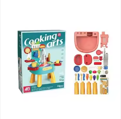 Picture of Kitchen Cooking Spraying W/Spray Effect & 50 Accessories Toy Set For Kids