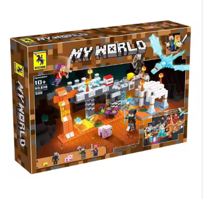 Picture of 506 Pcs Crafting Box Building Toys Set Custom Build Pay Set Featuring Classic Bricks Figures and Game Accessories Model Blocks