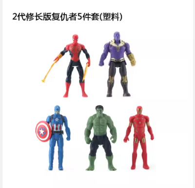Picture of 6PCS/SET PVC ACTION FIGURE SUPER HEROS ANIME TOY COLLECTION LEGEND FIGURES
