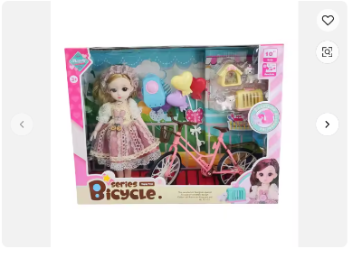 Picture of Lovely Gift for Girls 10 Inch 13 Joints Movable Limbs Princess Girl Dolls Set Fashion Outdoor Simulation Doll Toys