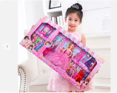 Picture of 60cm House Girl Gifts Toys Cartoon Bjd Dolls With Different Accessories for Girl Play House Toys