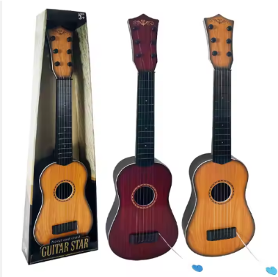 Picture of Wooden Classical Guitar Real Voice Toy For Kids 21 Inches